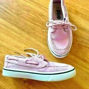 Blue suede shoes. Light purple lilac color loafer. Size 13.